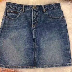 L.e.i | Vintage Y2K cotton denim mini skirt | size 5